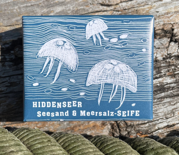 Handgemachte Seesand & Meersalzseife Peeling Hiddensee Salz