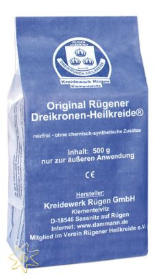 Original Rügener Dreikronen-Heilkreide (500 g Pulver im Papierbeutel)