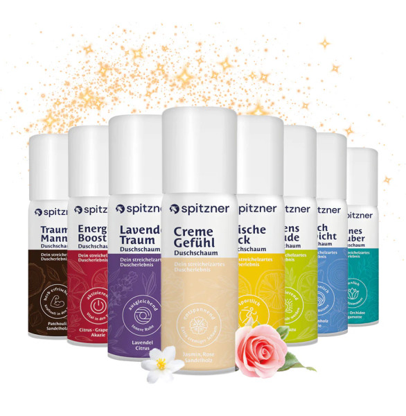 Das kleine Duschschaum Entdecker-Set 8 x 50 ml