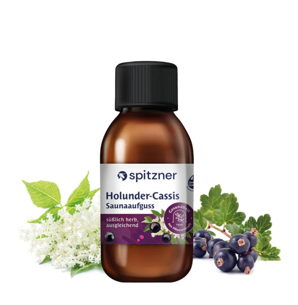 Saunaaufguss Holunder-Cassis