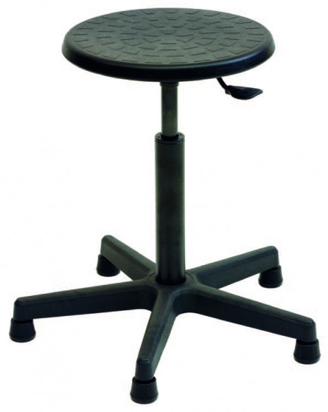 HOCKER MIT KUNSTSTOFFSITZ