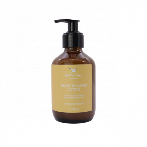 Selbstbräuner Lotion – Sanddornbrise