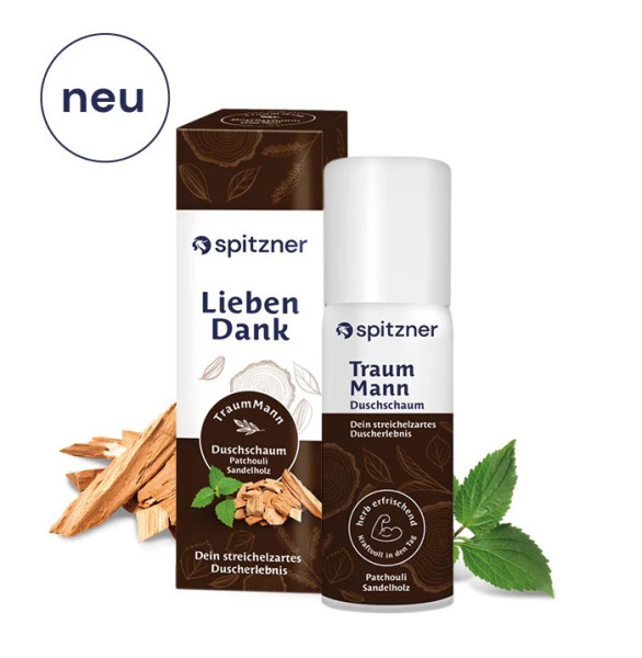 Geschenk-Verpackung Duschschaum TraumMann